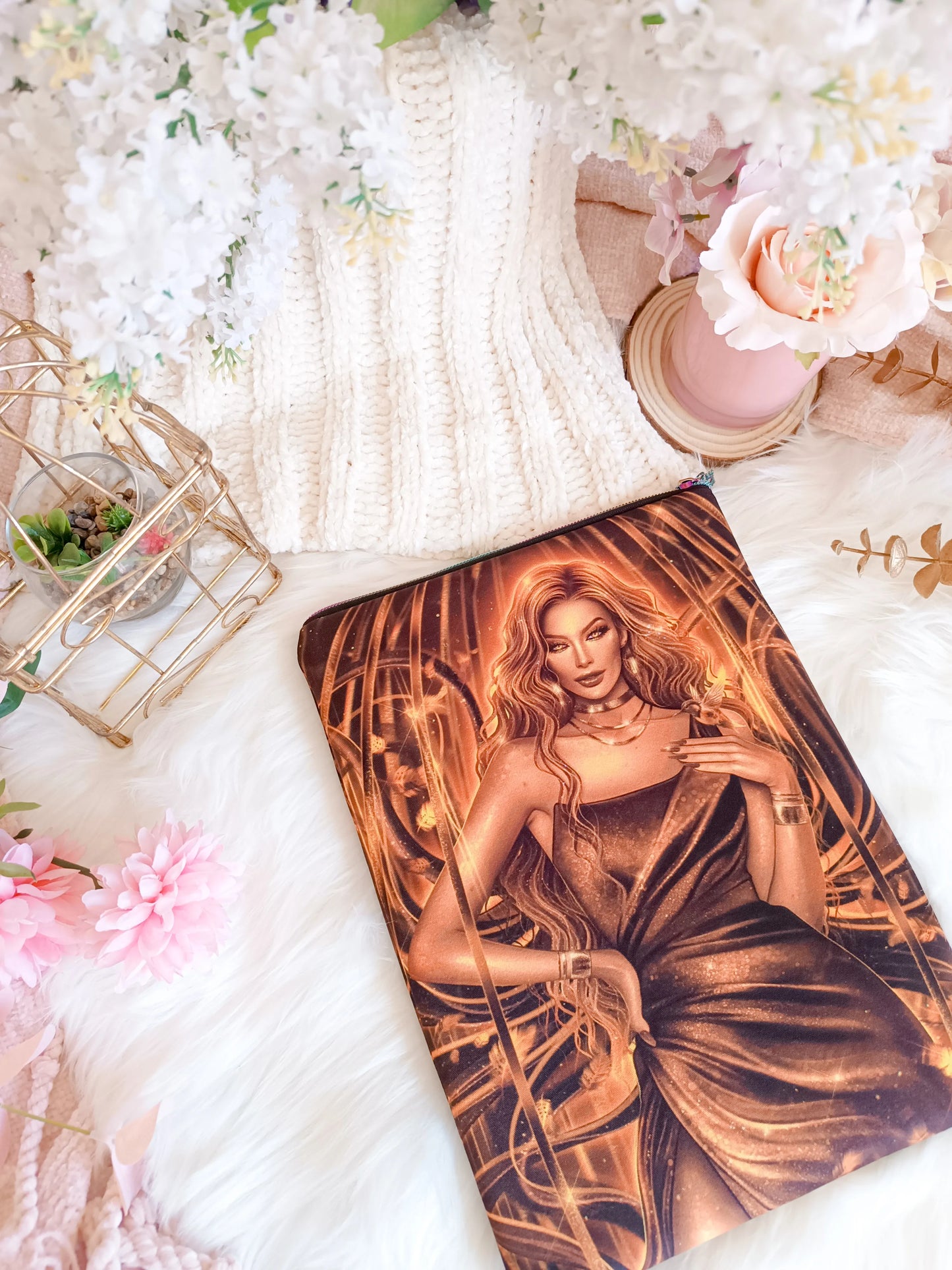 Funda de libro de Auren - La Prisionera de Oro