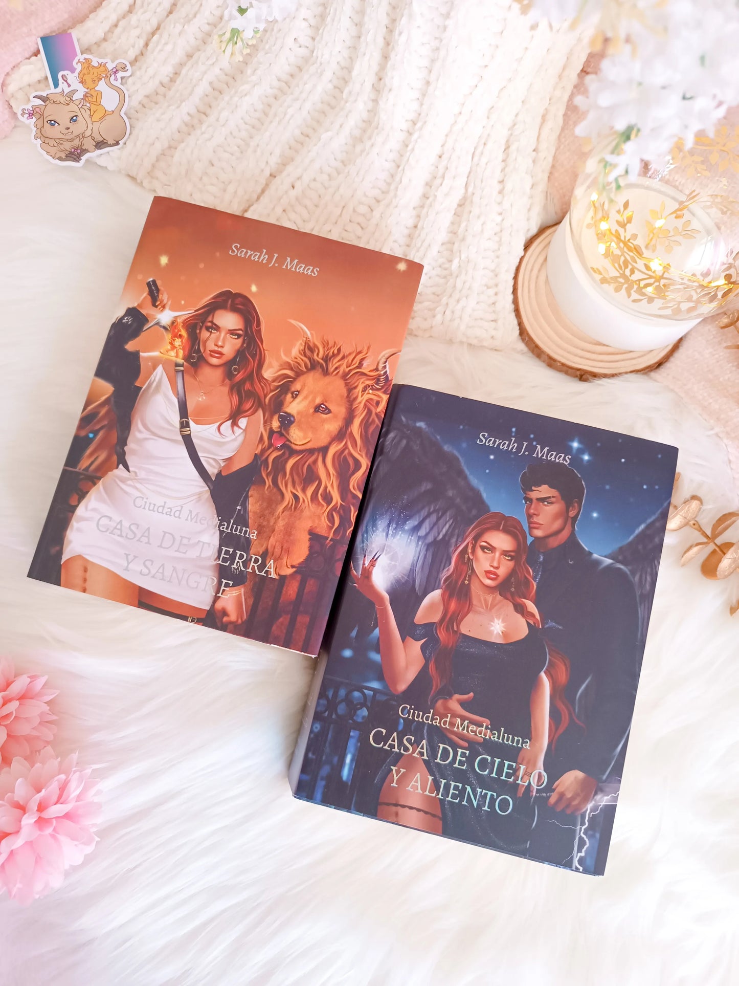 Dust jacket Crescent City Spain Edition