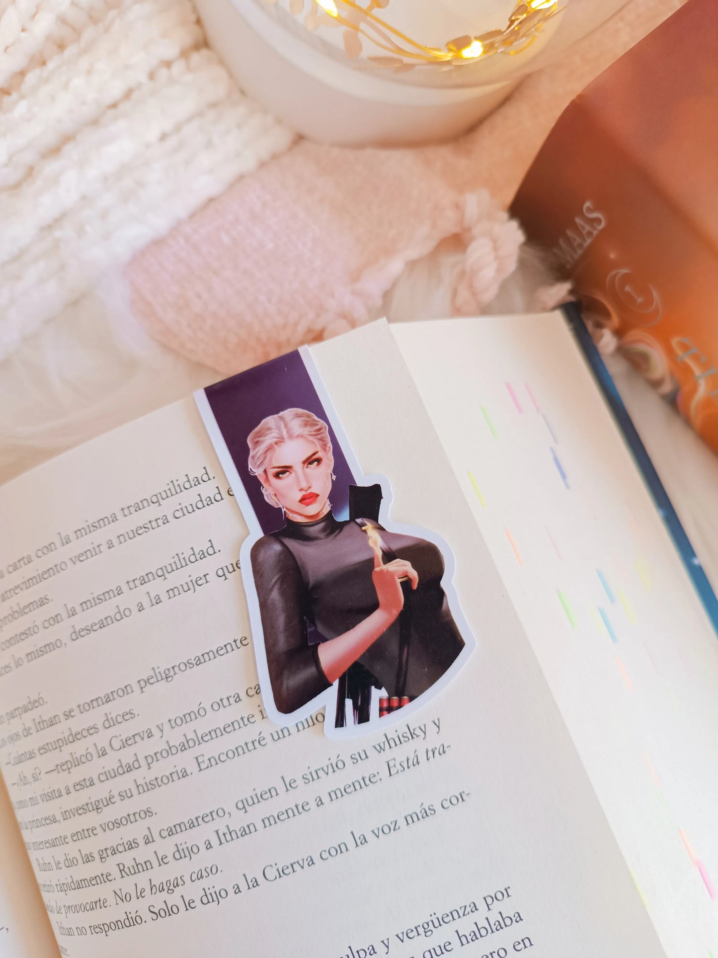 Set de marcapáginas magnéticos de Ciudad Medialuna