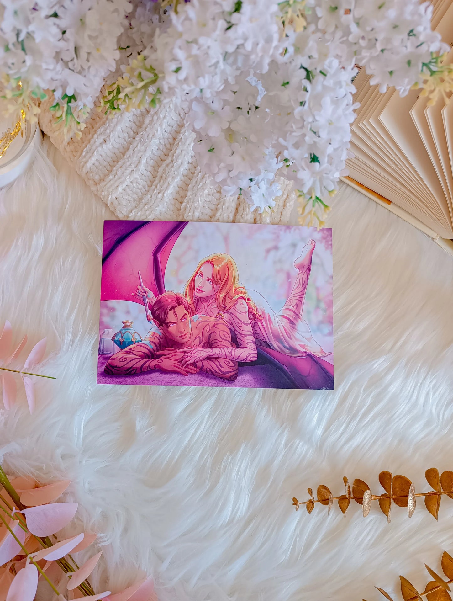Feyre and Rhysand chapter 55 Print - Acotar