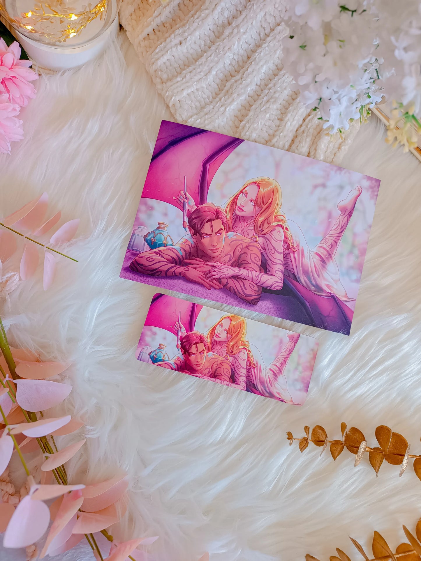 Feyre and Rhysand chapter 55 Print - Acotar