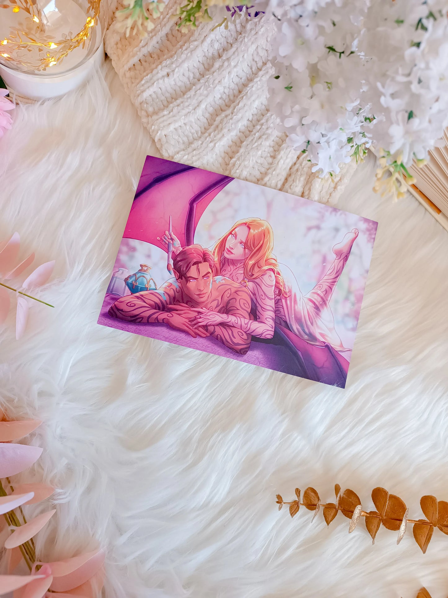 Feyre and Rhysand chapter 55 Print - Acotar