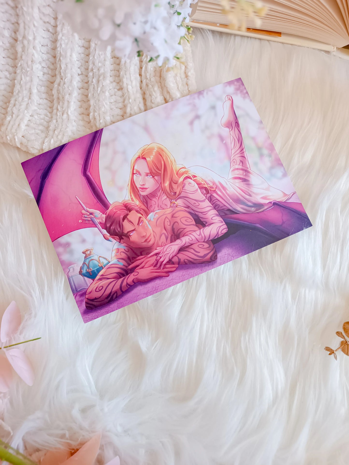 Feyre and Rhysand chapter 55 Print - Acotar