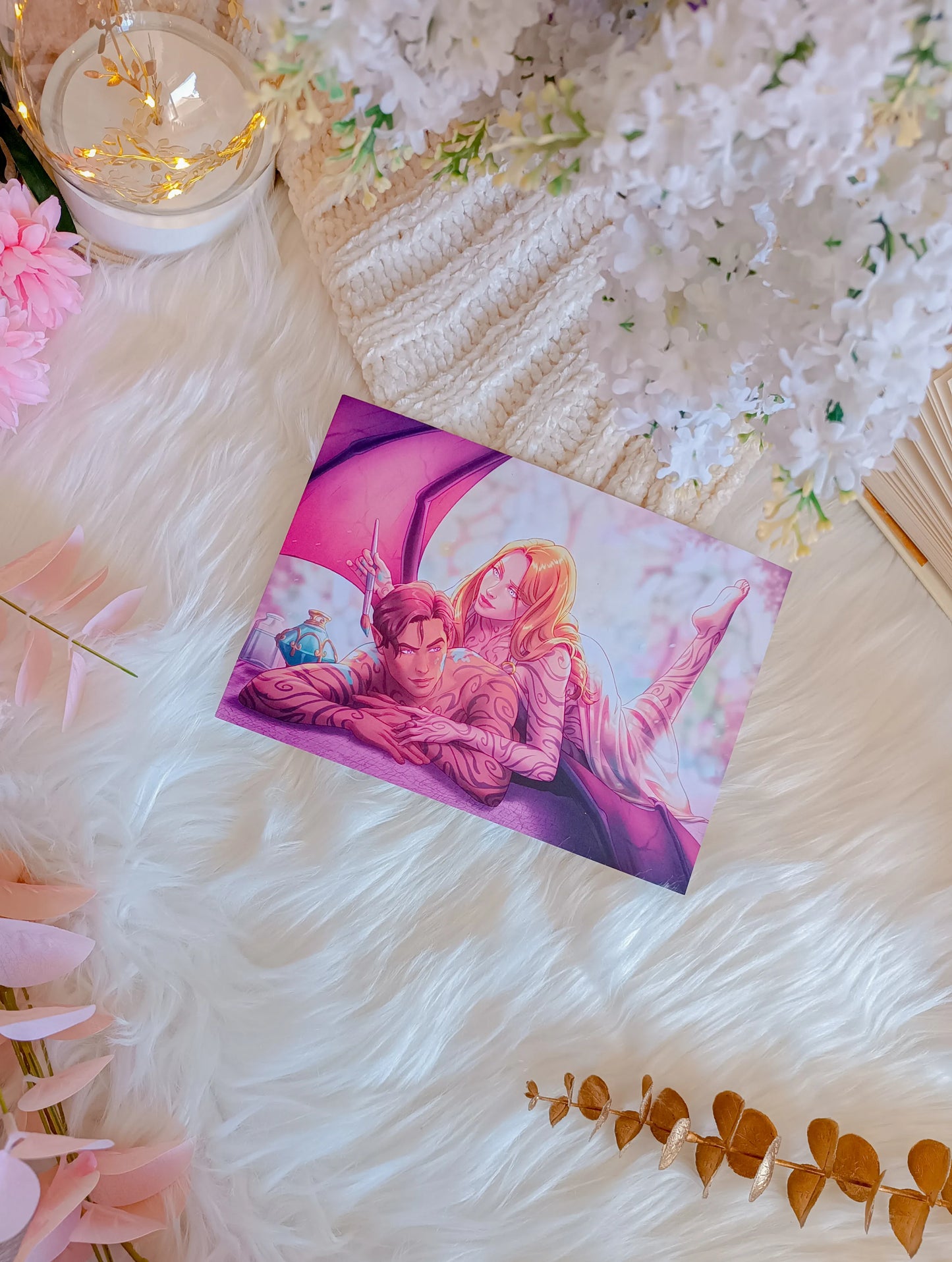 Feyre and Rhysand chapter 55 Print - Acotar