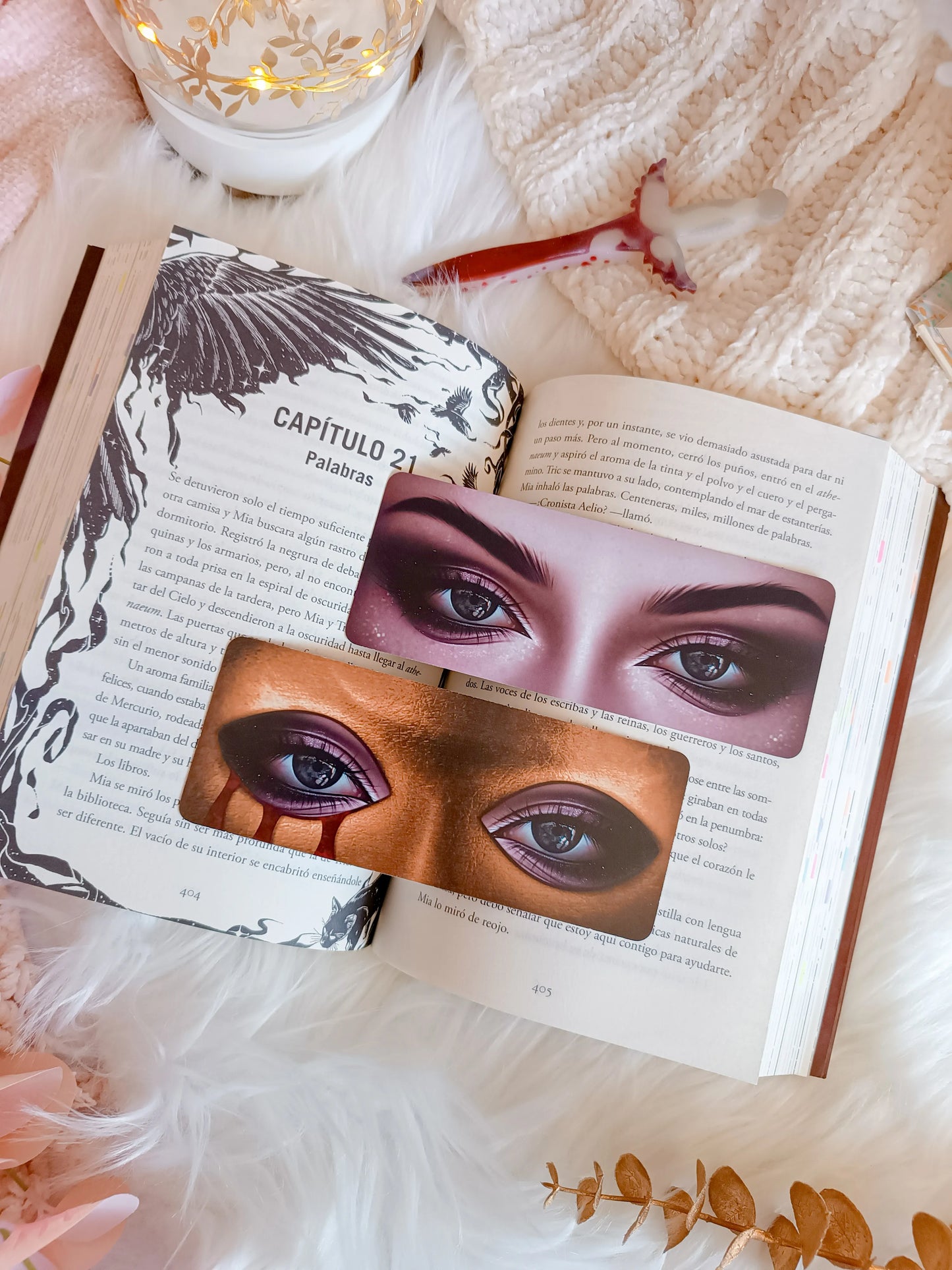 Mia Corvere´s Eyes Bookmark - Nevernight
