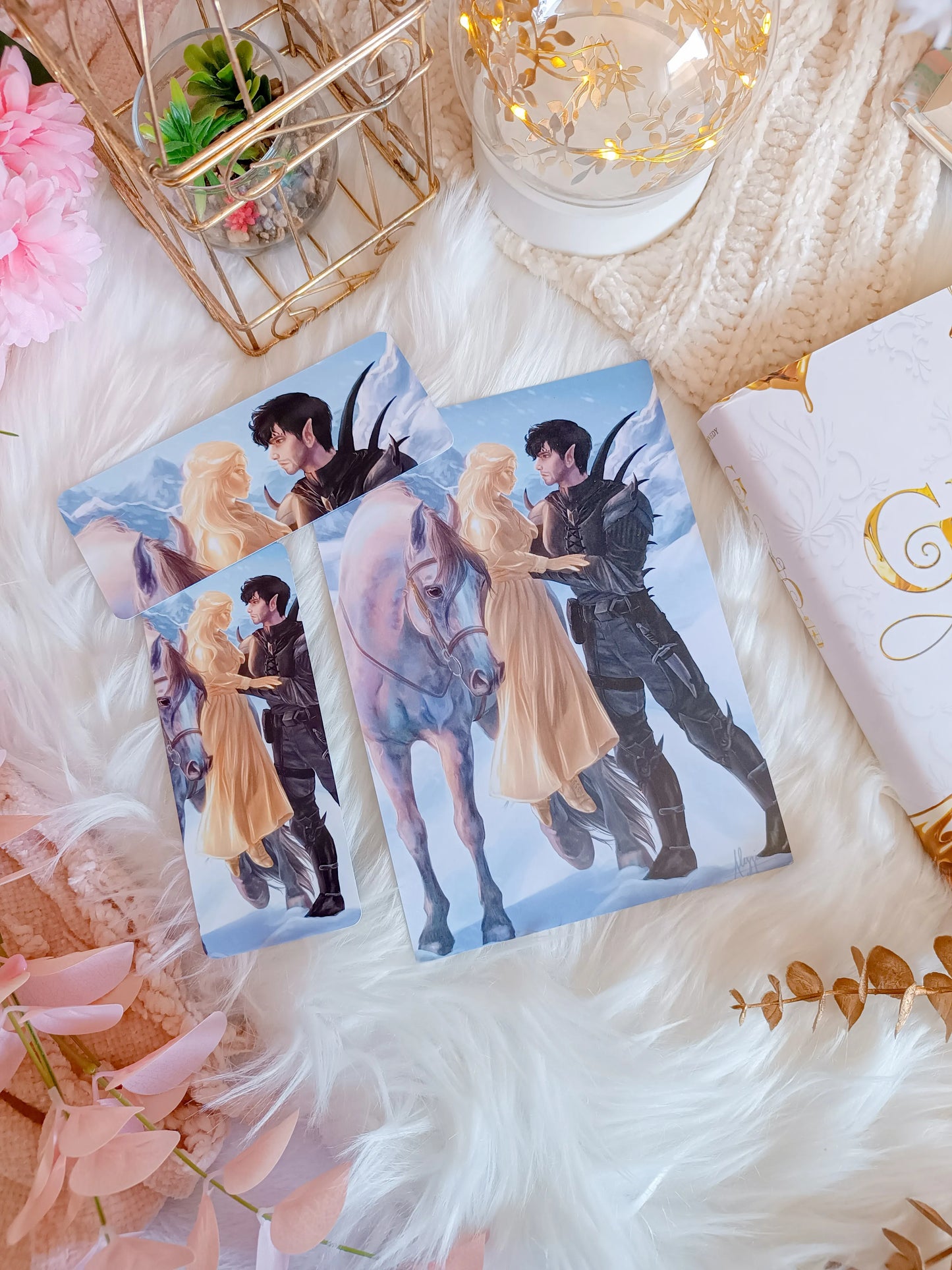 Auren and Rip Print - The Golden Prisoner