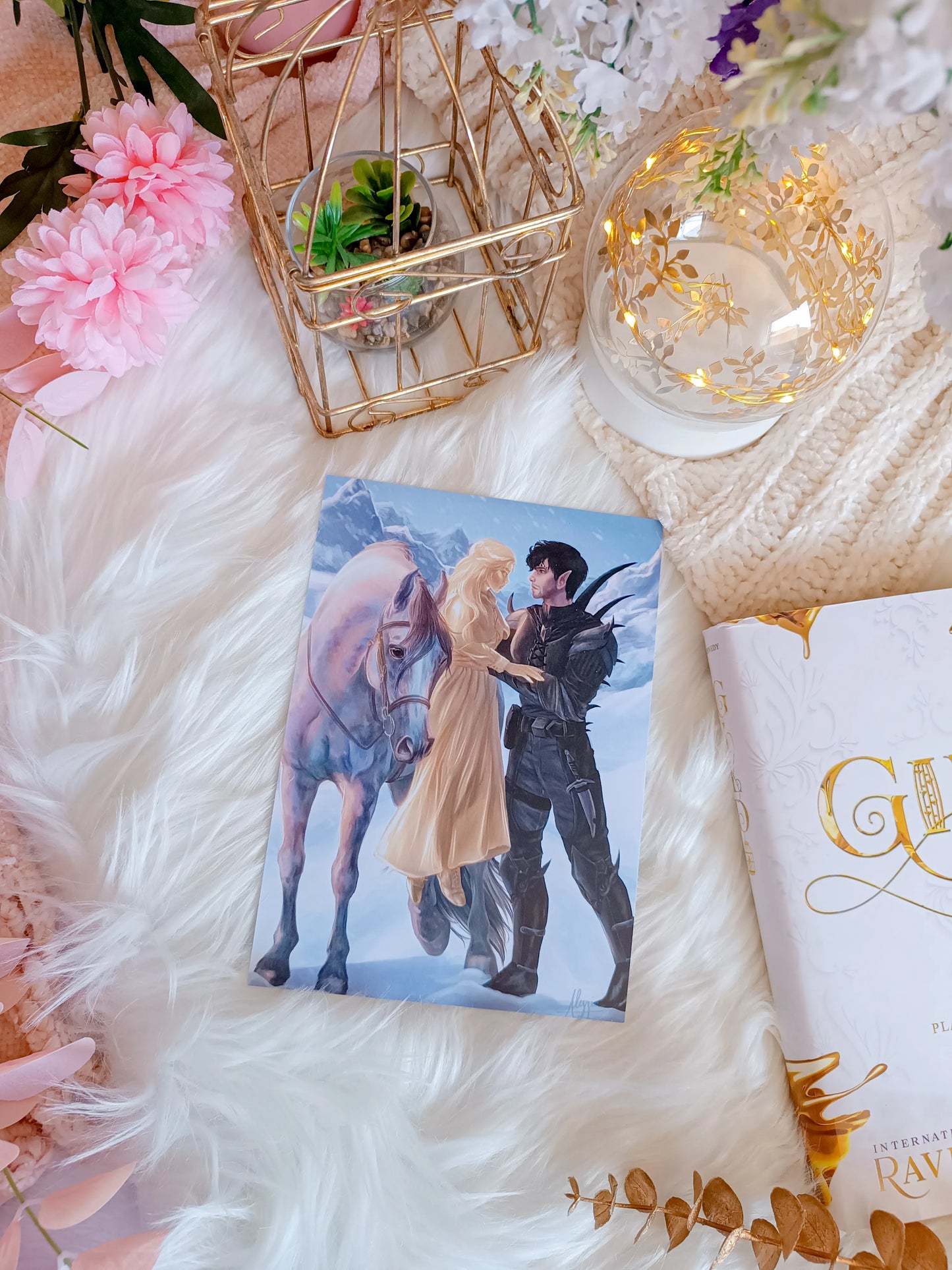 Auren and Rip Print - The Golden Prisoner