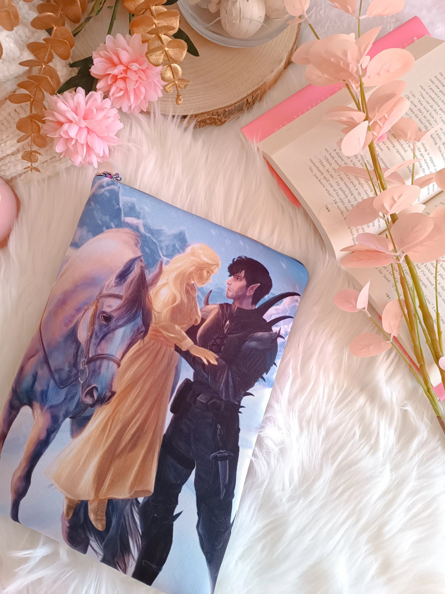 Auren and Rip Book Cover - The Golden Prisoner