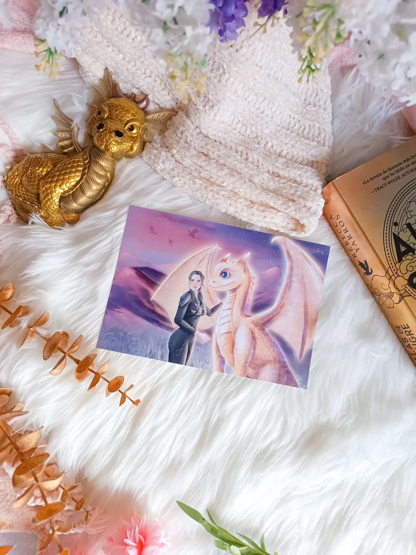 Violet and Andarna Print - Fourth Wing