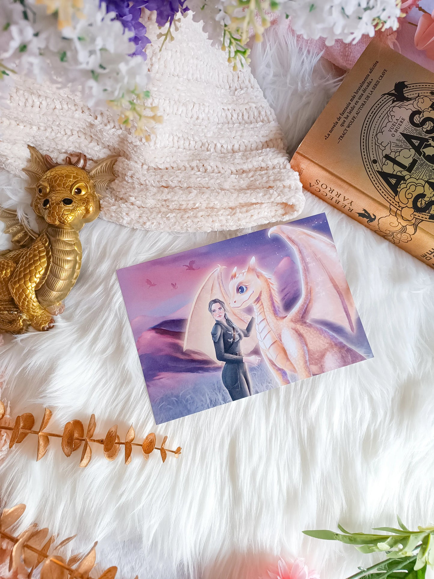 Violet and Andarna Print - Fourth Wing