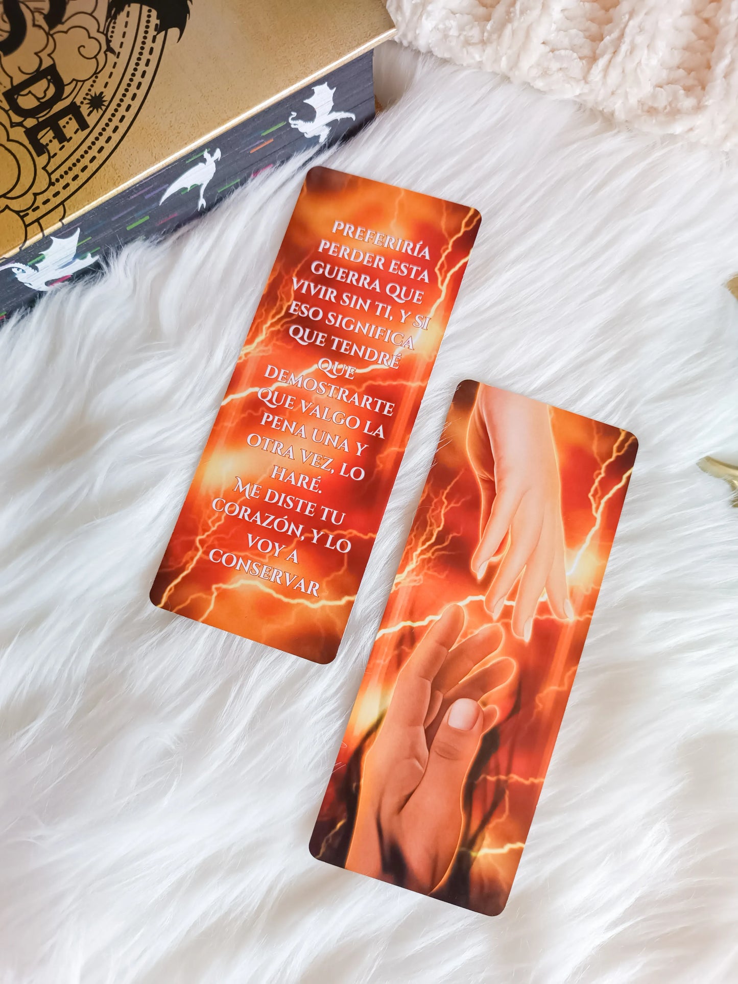 Violet and Xaden Bookmark - Fourth Wing