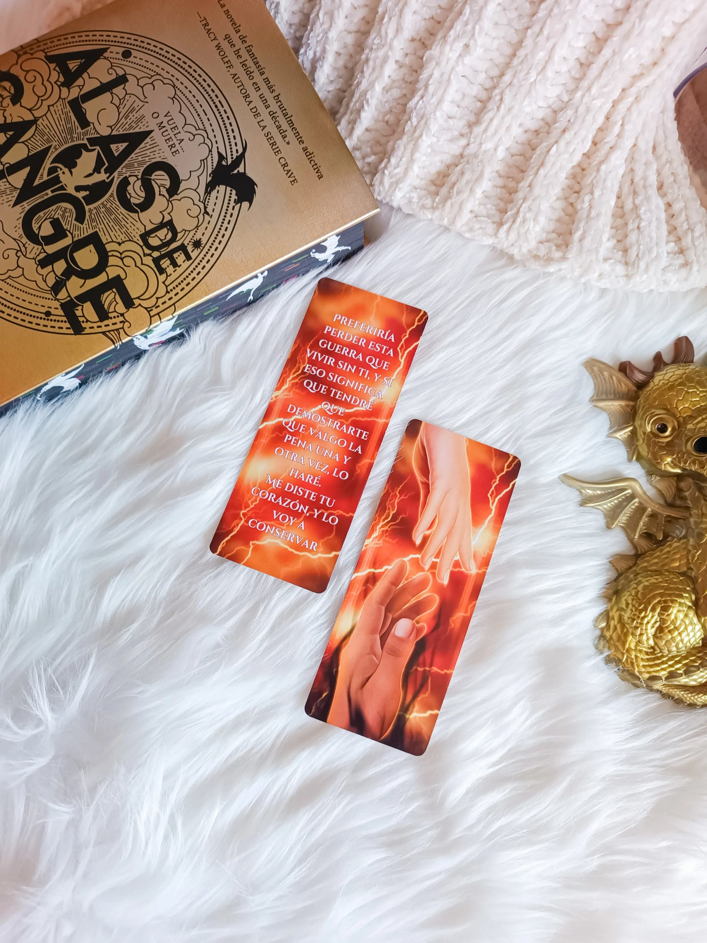 Violet and Xaden Bookmark - Fourth Wing