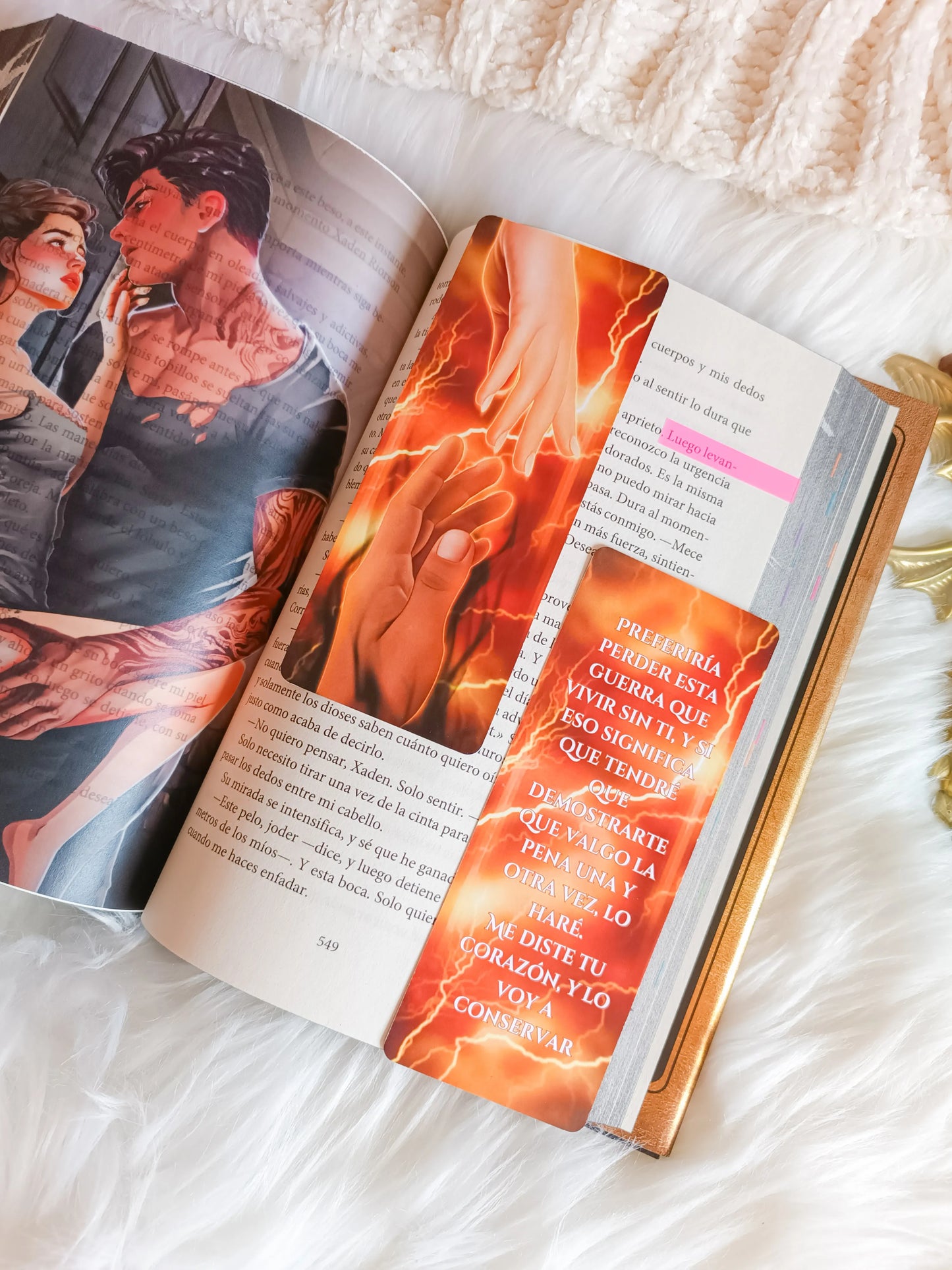 Violet and Xaden Bookmark - Fourth Wing