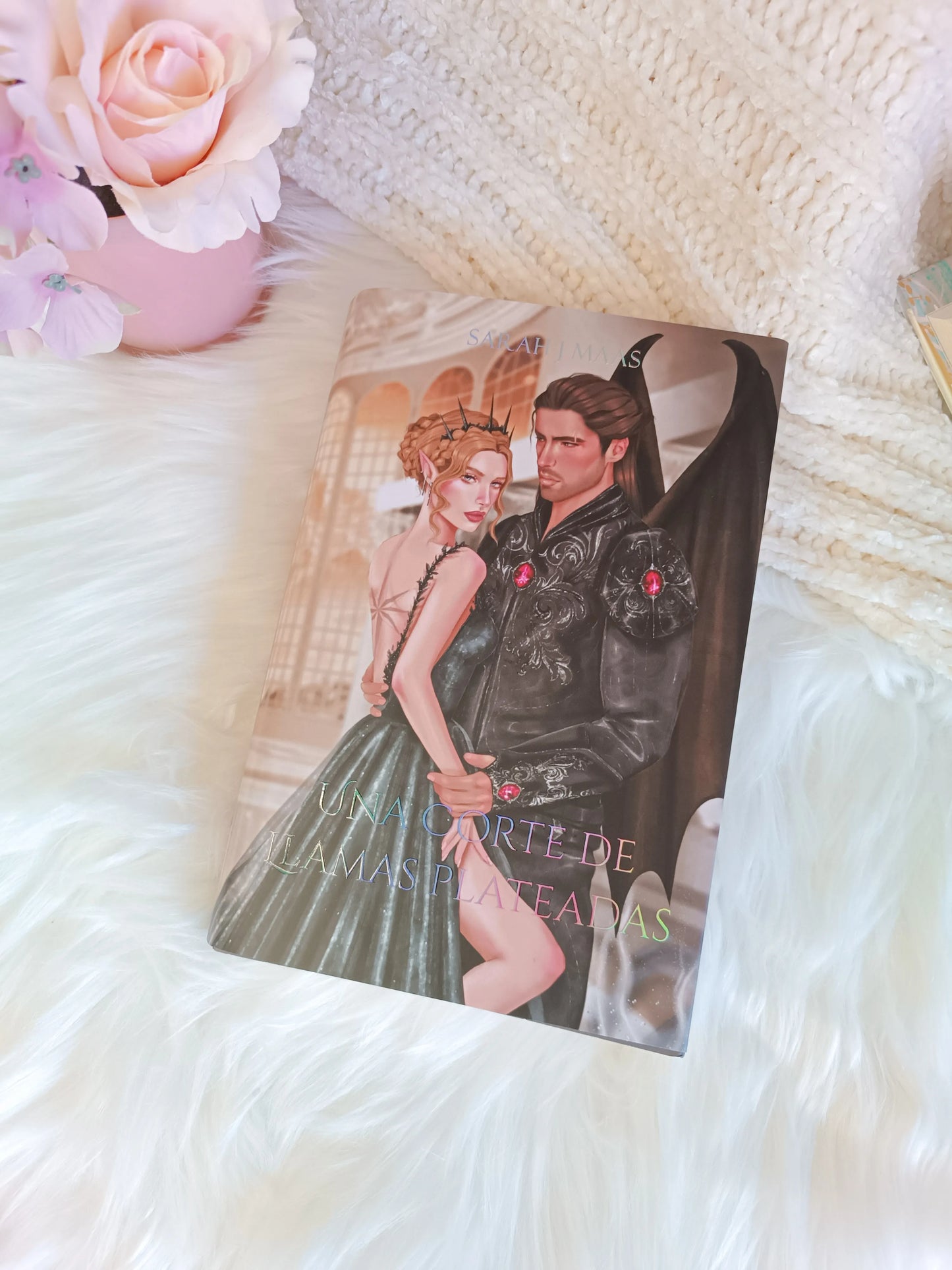 Dust jackets of the 5 ACOTAR books