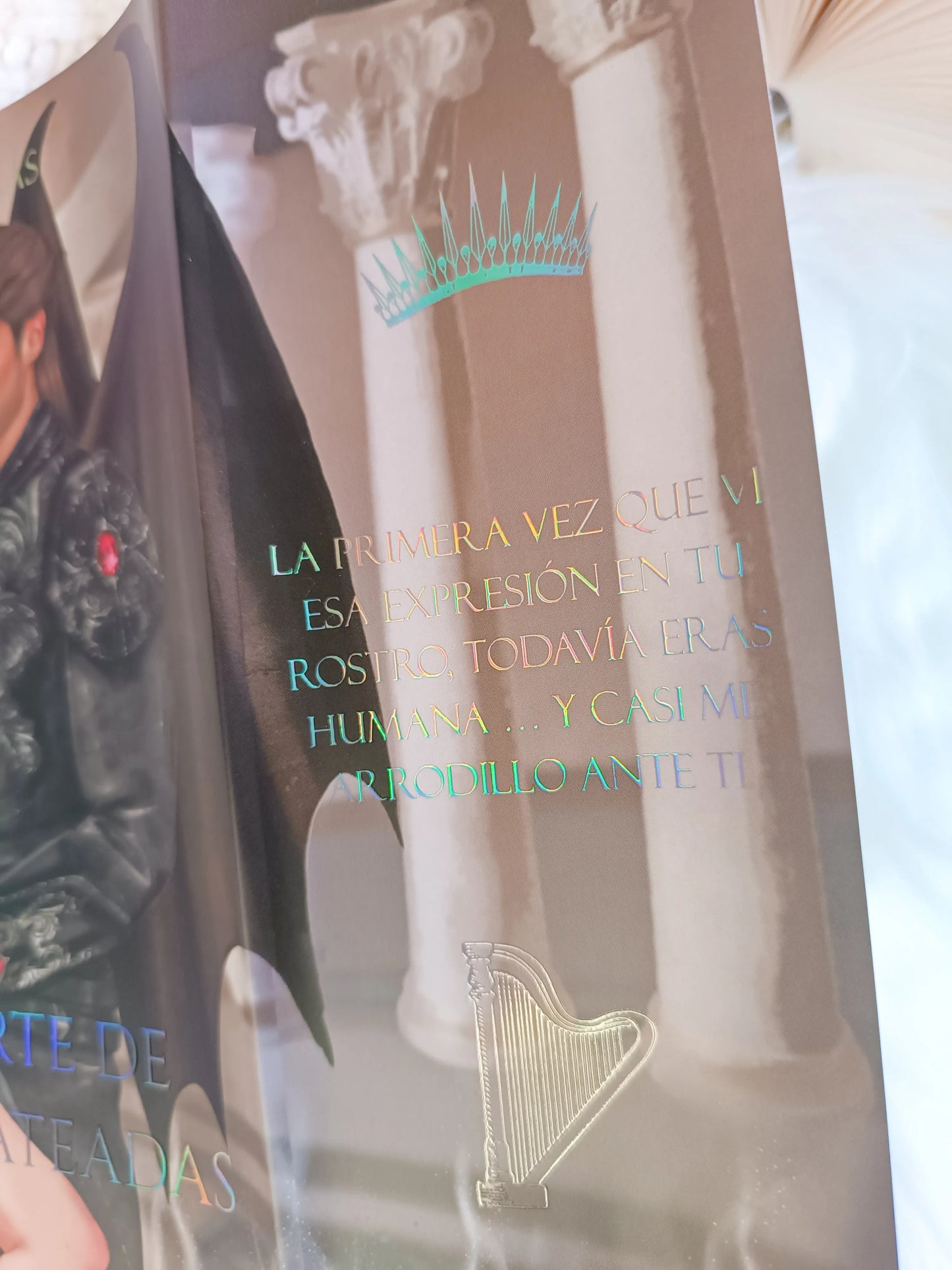Dust jackets of the 5 ACOTAR books