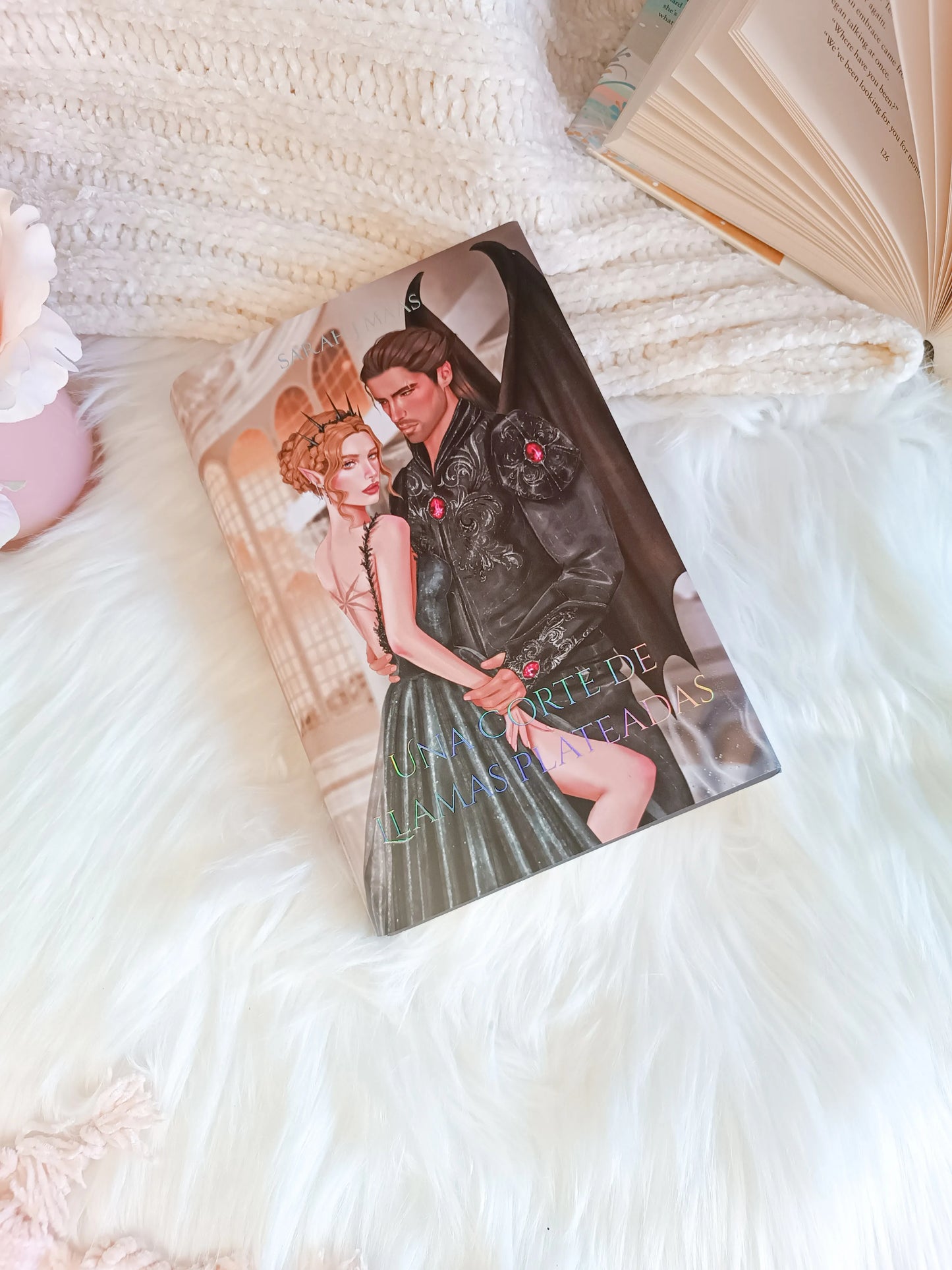 Dust jackets of the 5 ACOTAR books
