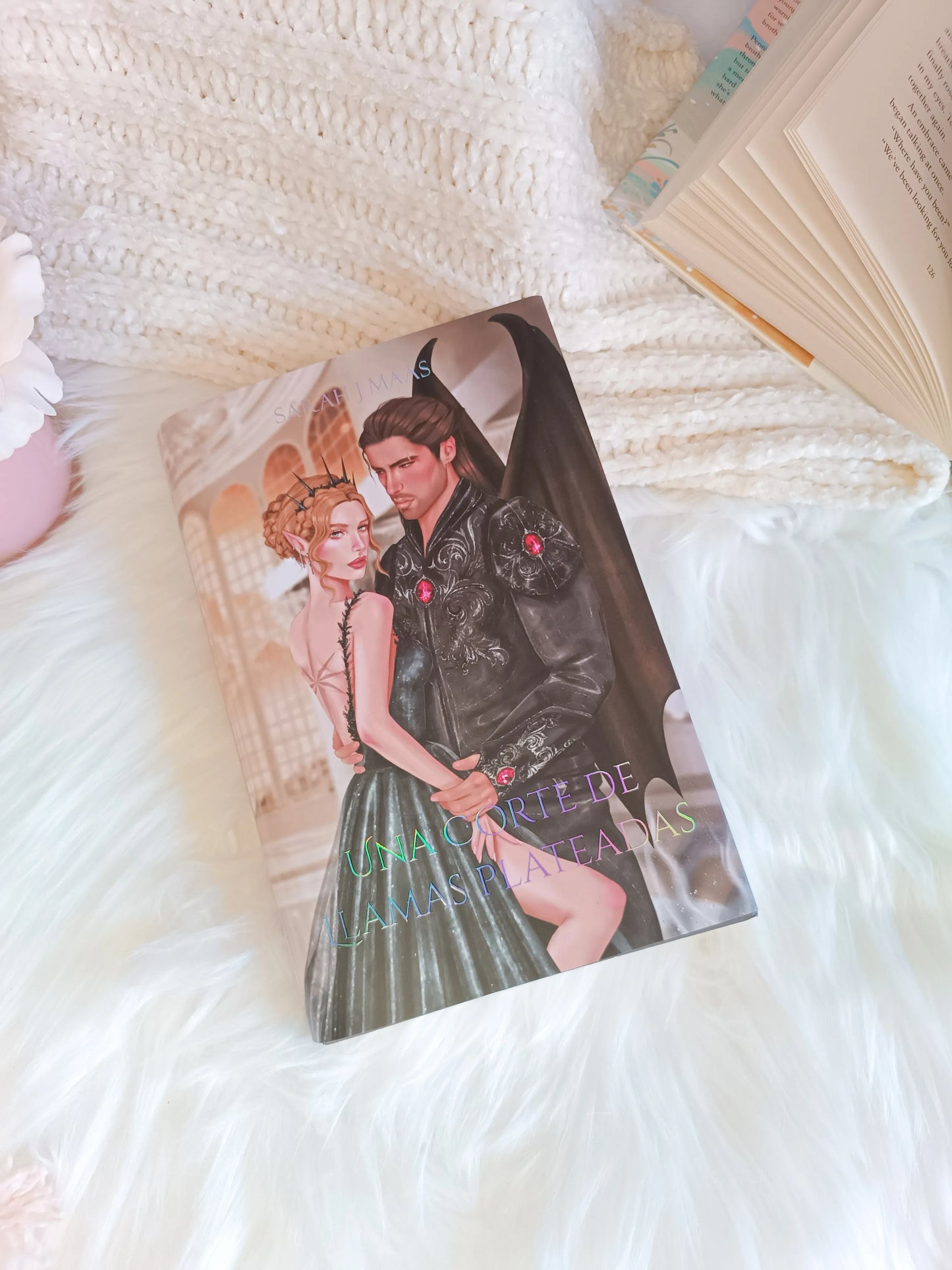 Dust jackets of the 5 ACOTAR books