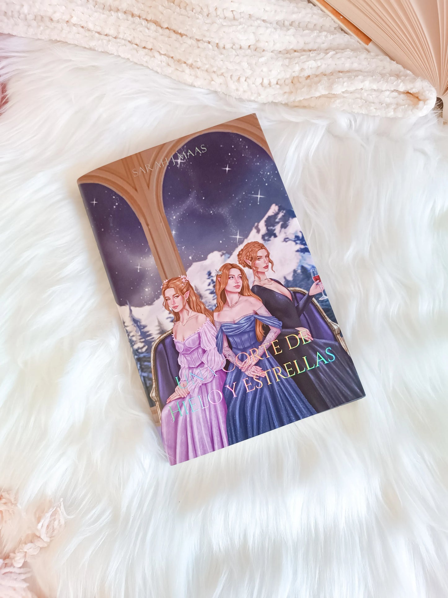 Dust jackets of the 5 ACOTAR books