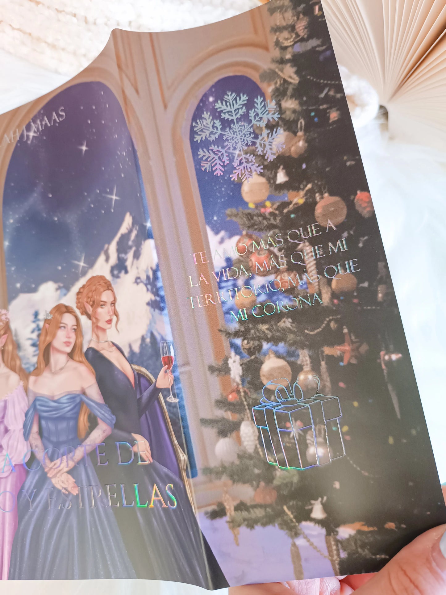 Dust jackets of the 5 ACOTAR books
