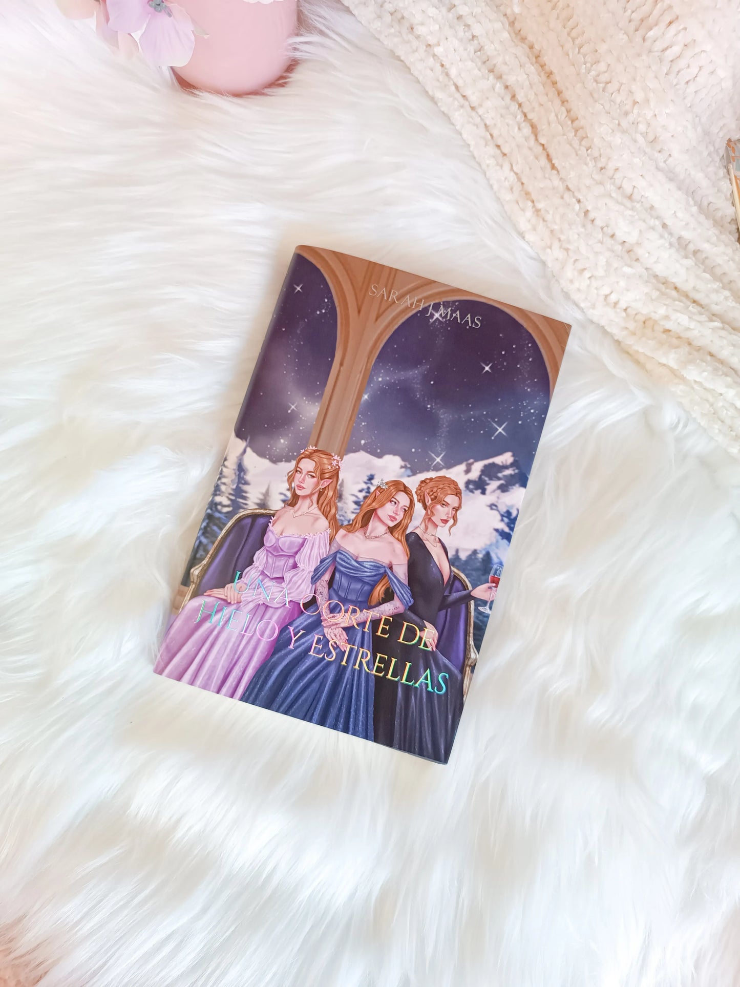 Dust jackets of the 5 ACOTAR books