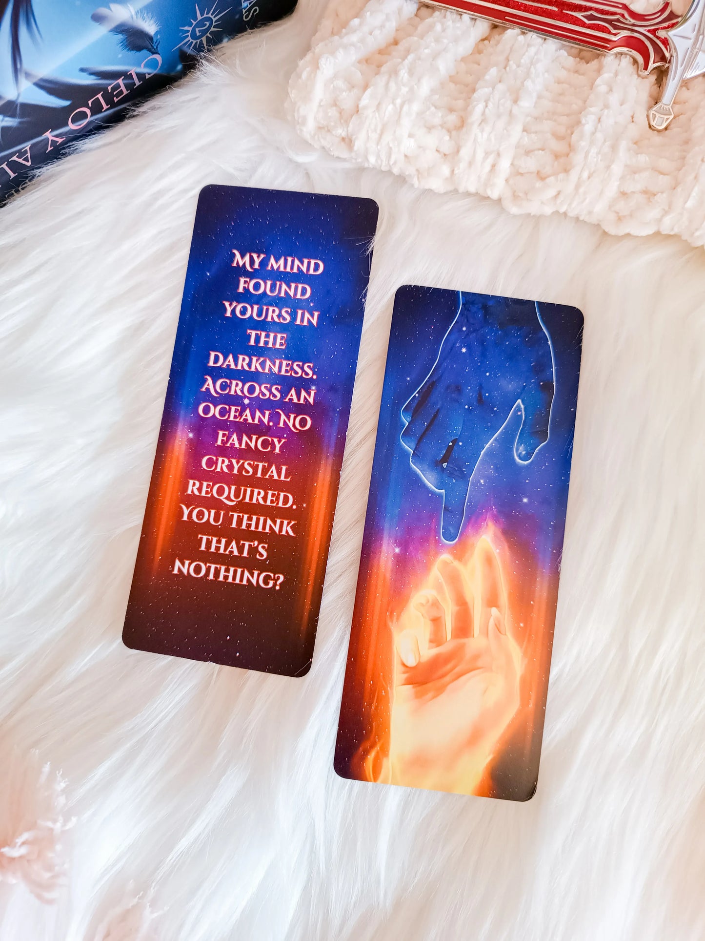 Day and Night Hands Bookmark - Crescent City