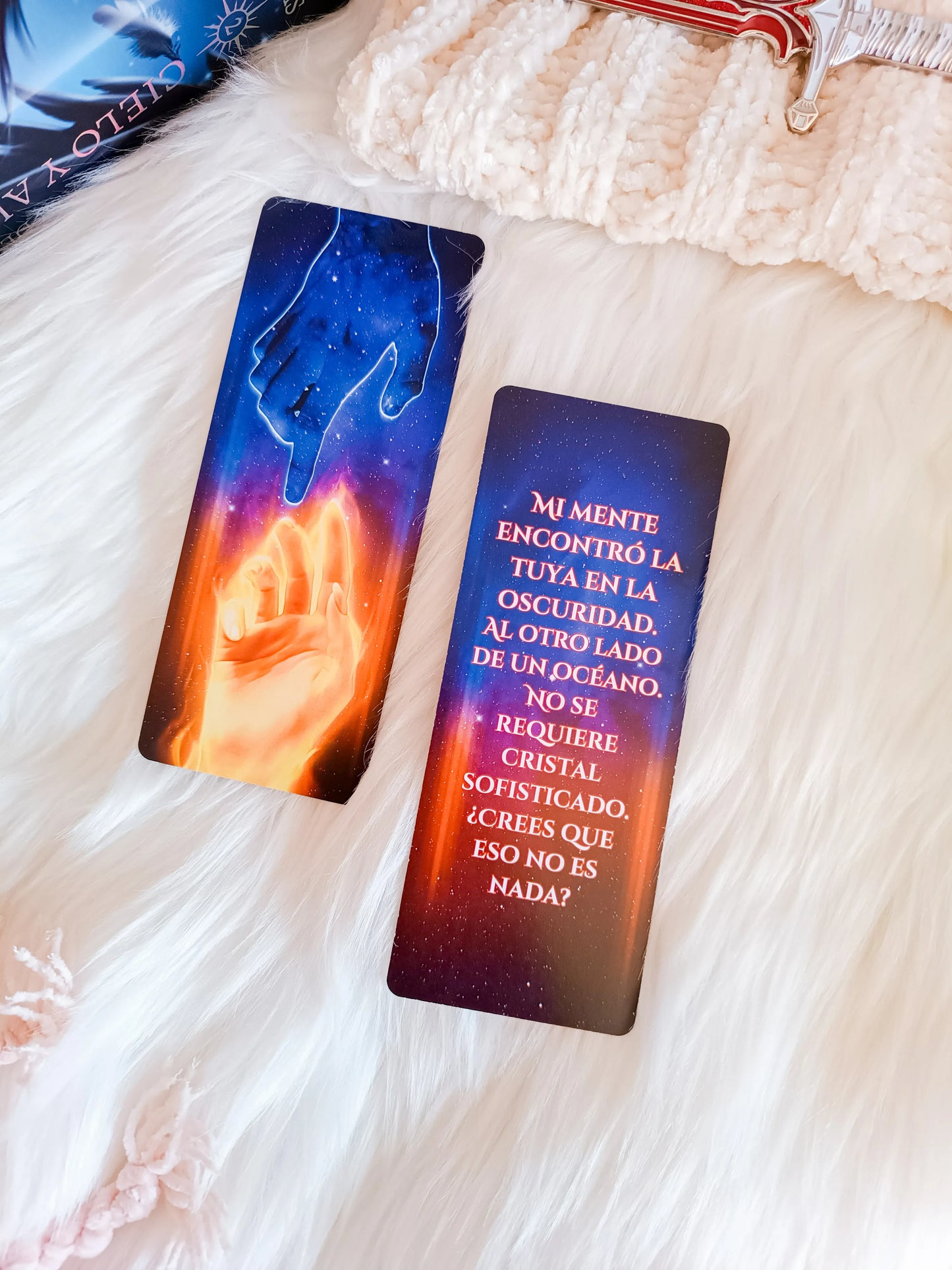 Day and Night Hands Bookmark - Crescent City