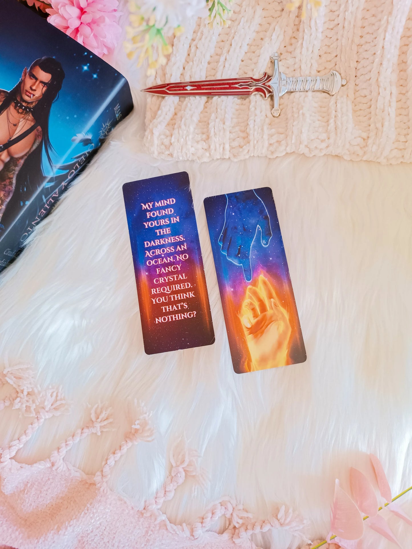 Day and Night Hands Bookmark - Crescent City