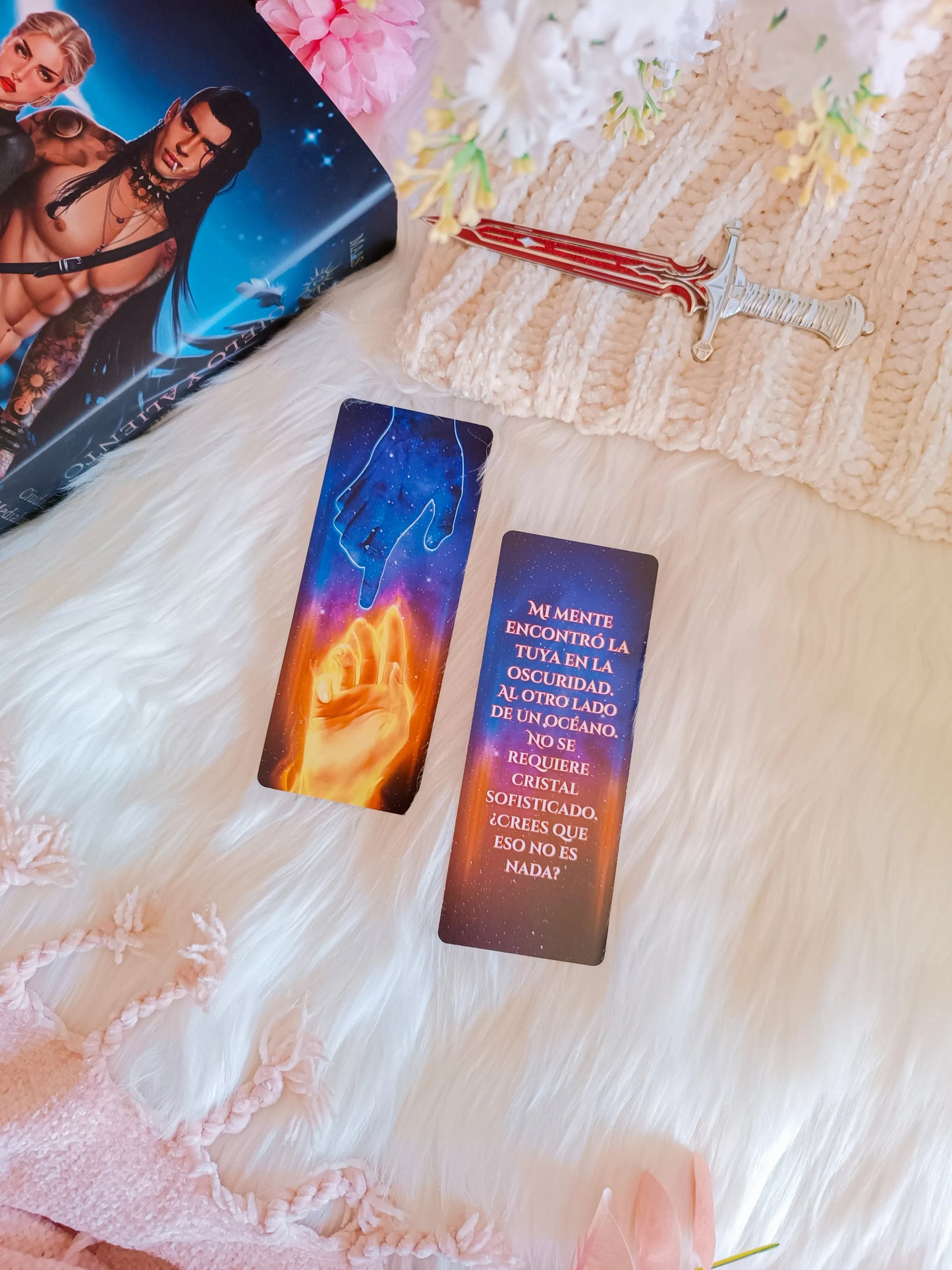 Day and Night Hands Bookmark - Crescent City