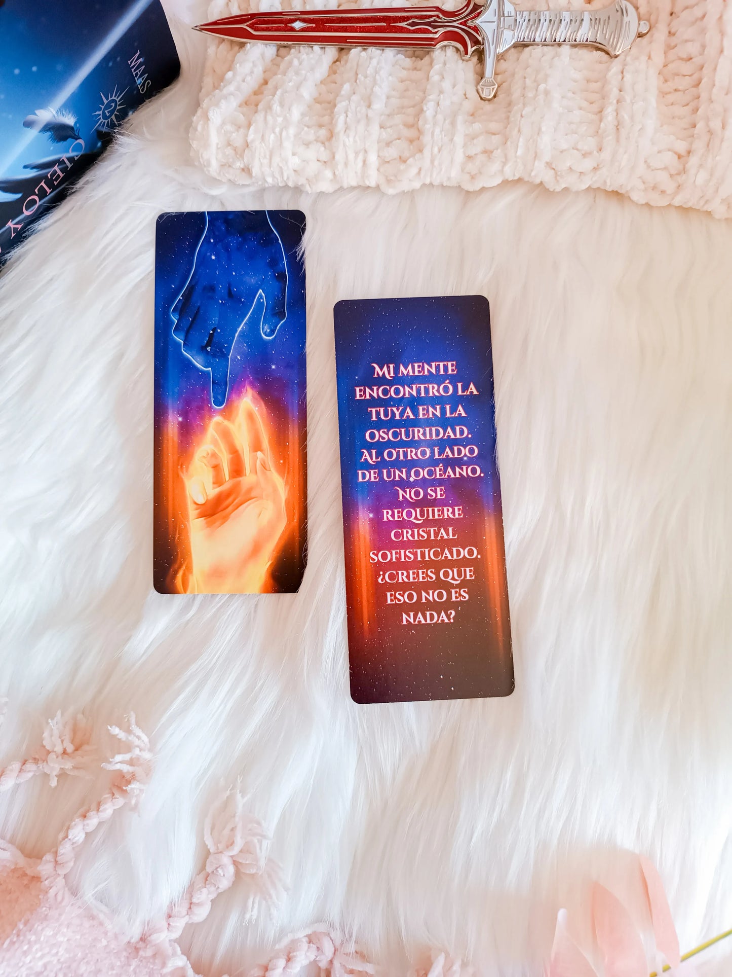 Day and Night Hands Bookmark - Crescent City