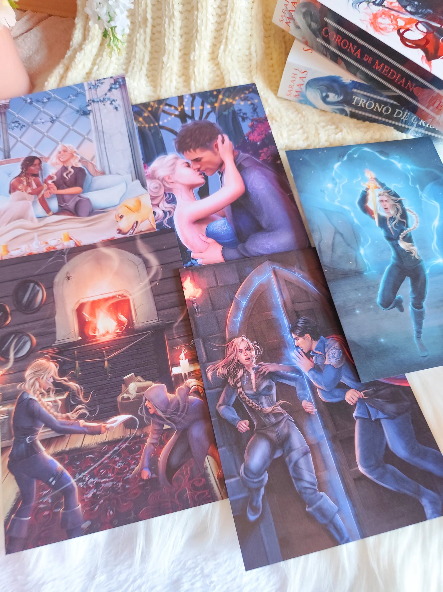 Set of Prints of Crown of Midnight