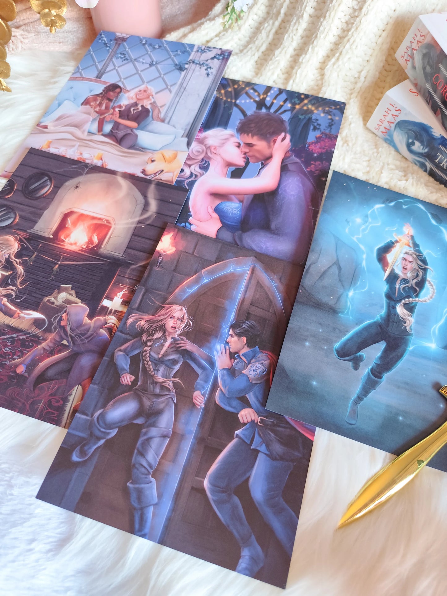 Set of Prints of Crown of Midnight