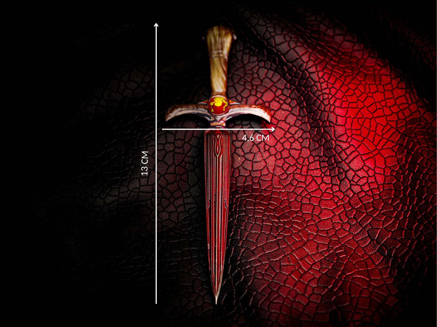 Mini daga de Poppy - De Sangre y Ceniza