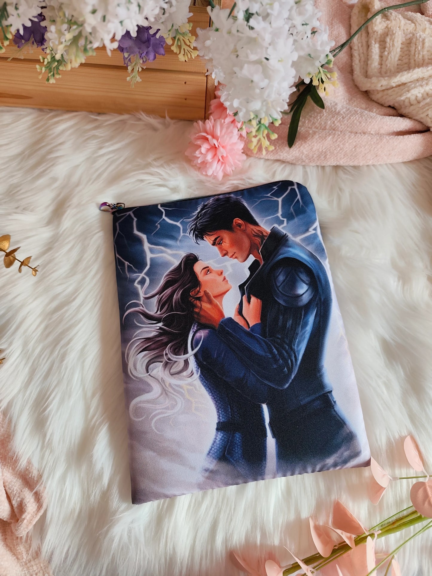 Funda de libro de Violet y Xaden - Alas de Sangre