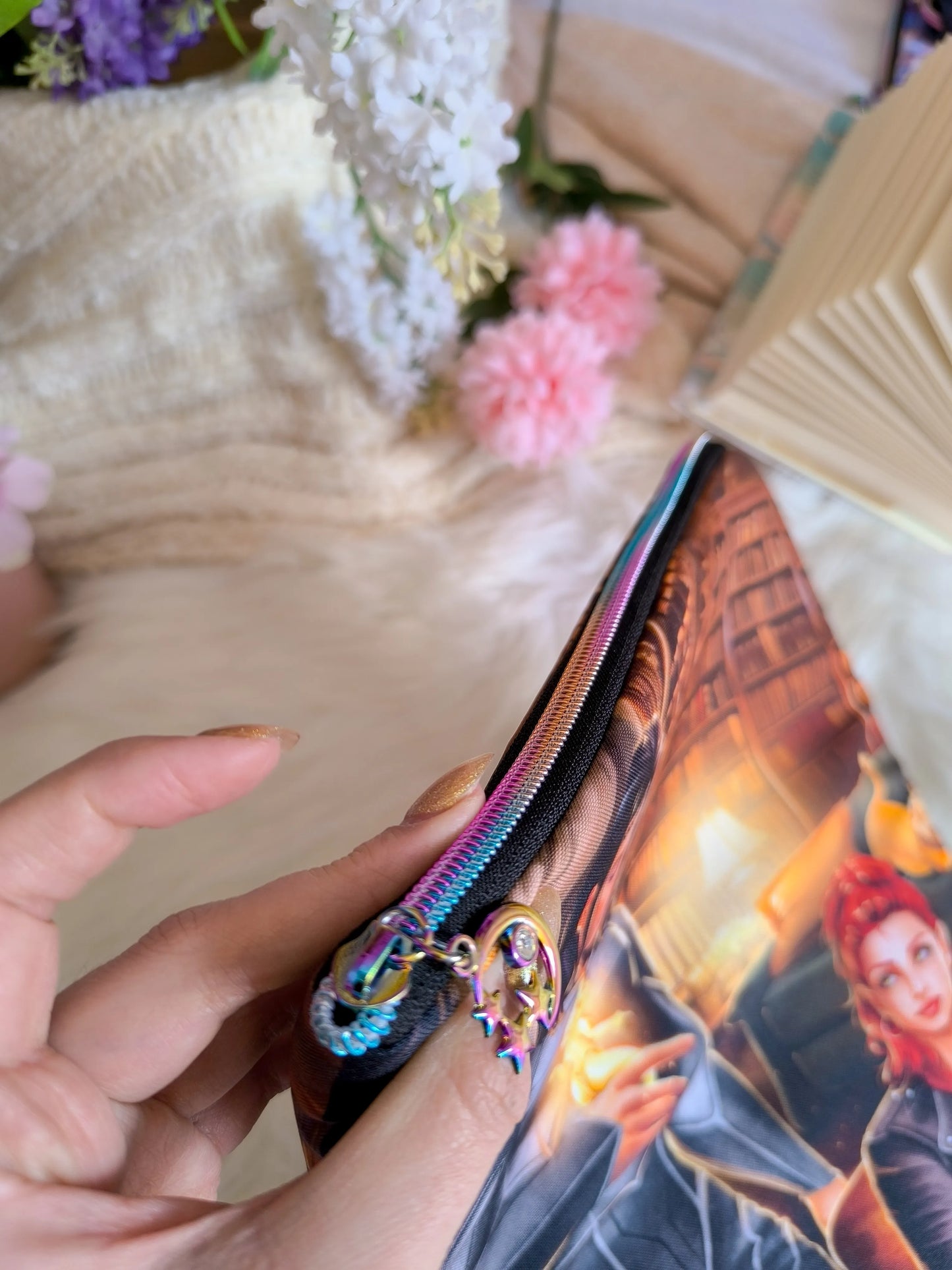 Funda de libro de Bryce, Hunt, Syrinx y Lehabah - Ciudad Medialuna