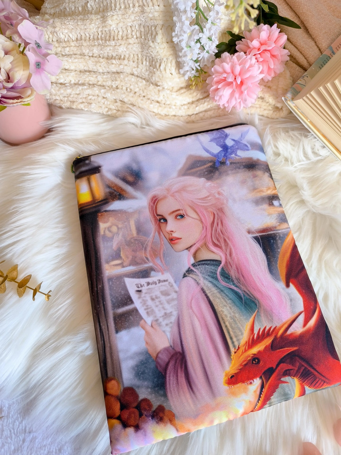 Funda de libro de Evangeline - Érase una vez un corazón roto