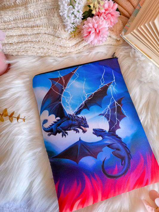 Funda de libro de Violet y Andarna y Guiverno - Alas de Sangre