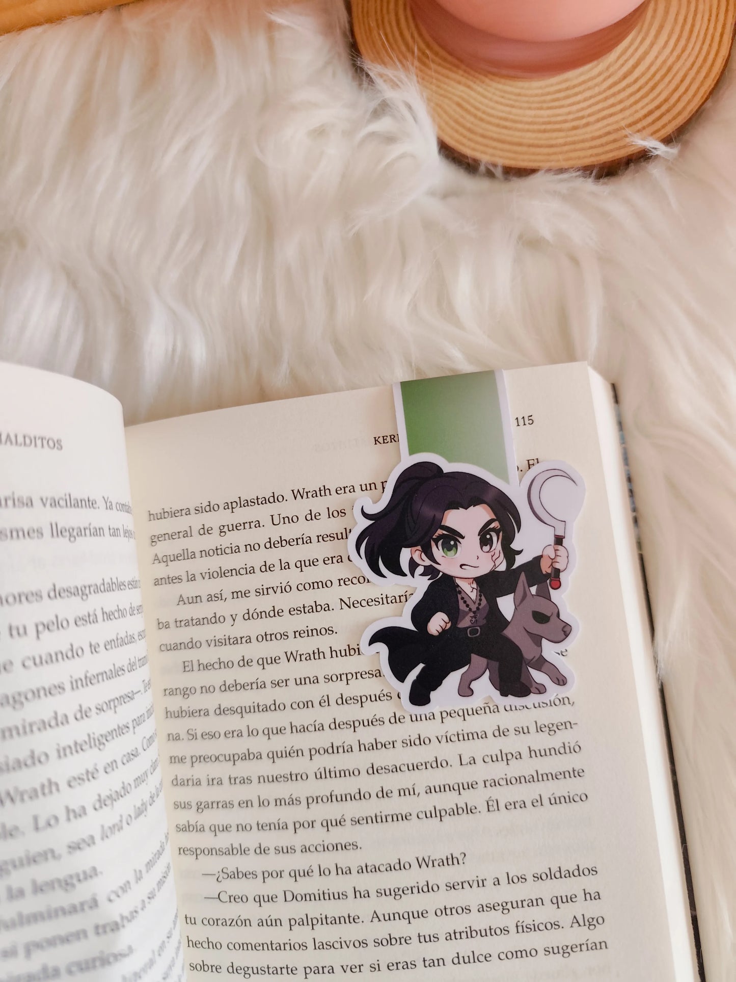 Marcapáginas de Leaf - Black Bird Academy