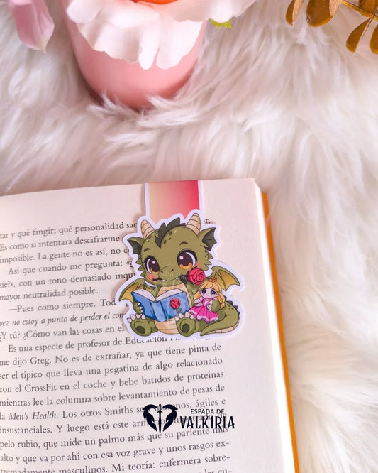 Marcapáginas magnético Dragón Sant Jordi