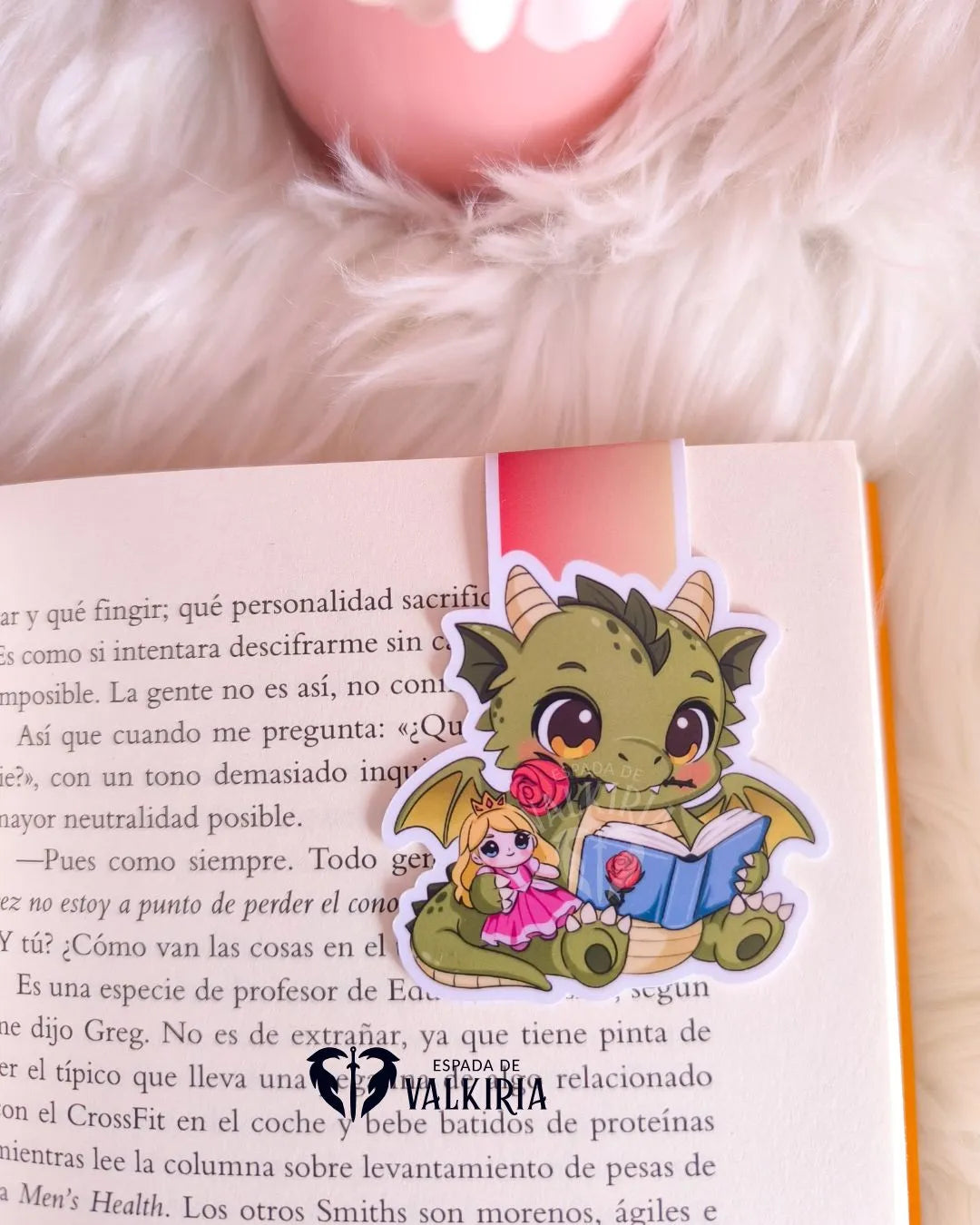 Marcapáginas magnético Dragón Sant Jordi
