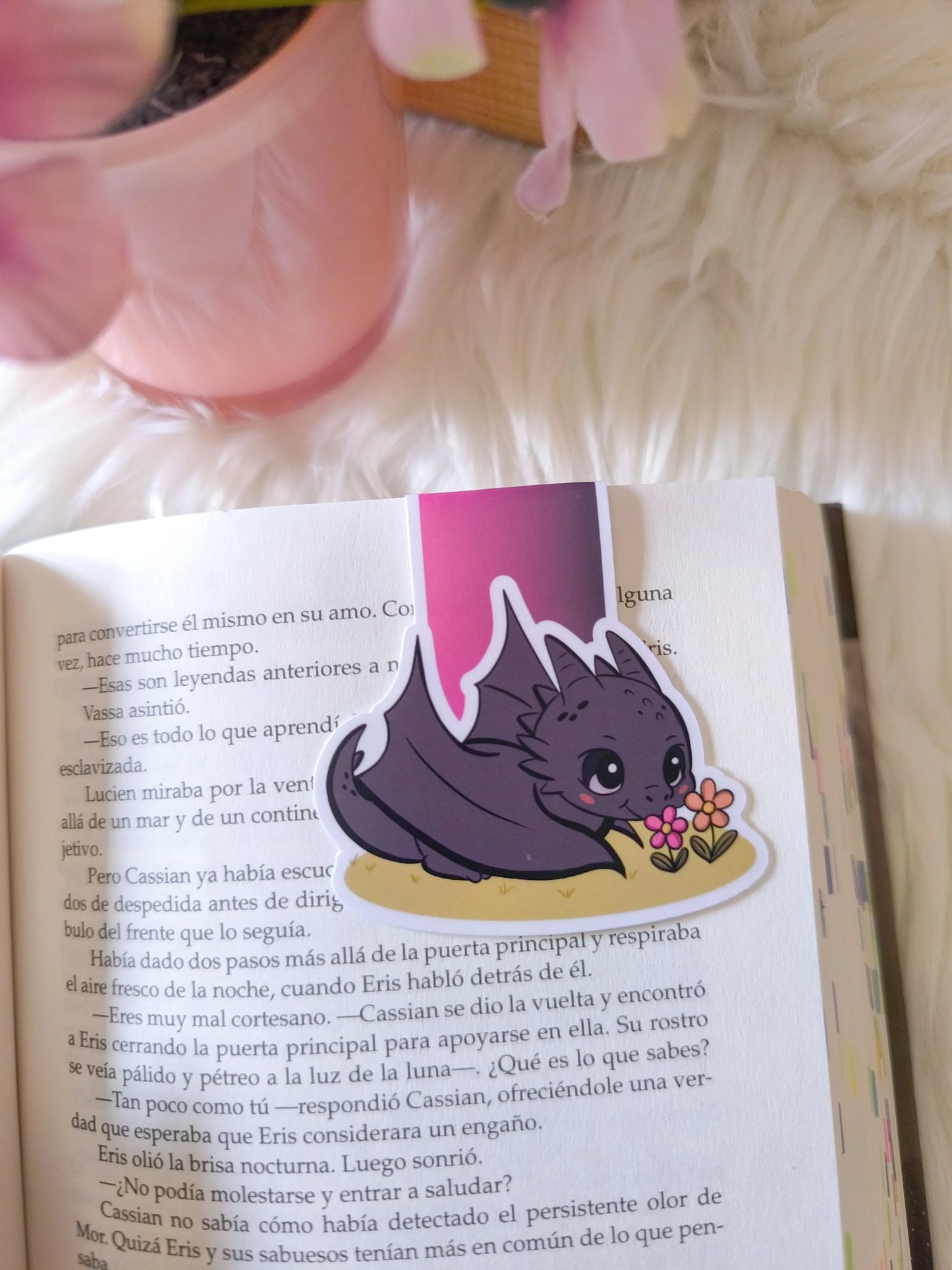 Marcapáginas magnético de Abraxos - Trono de Cristal