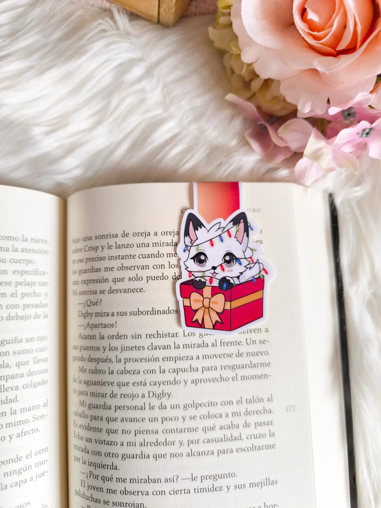 Marcapáginas magnético de Ónix regalo de navidad - Quicksilver