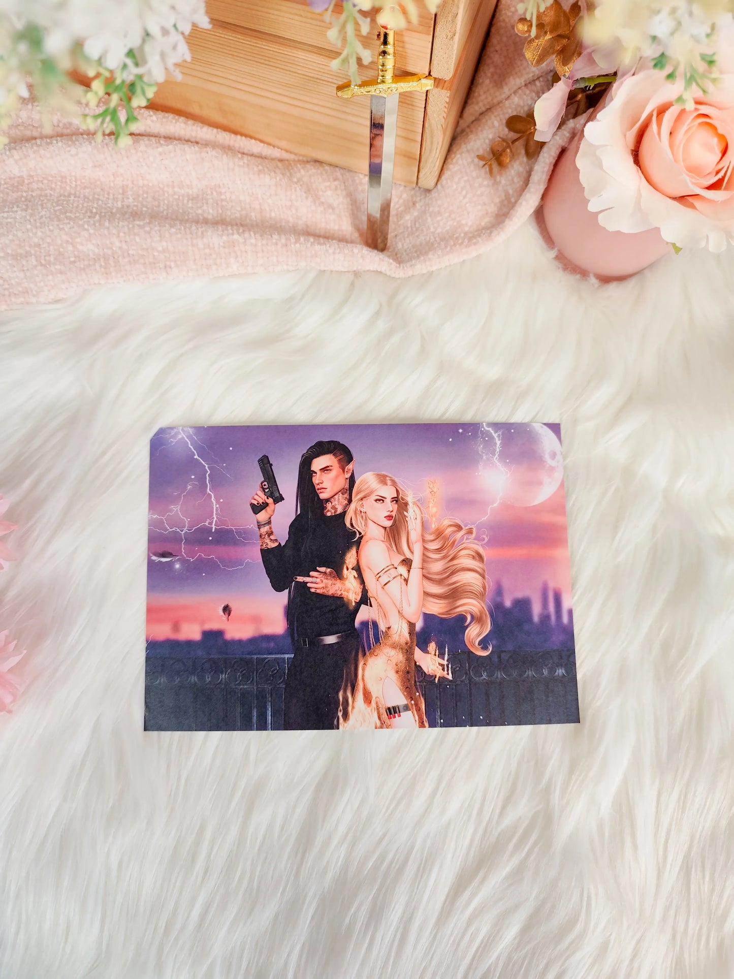 Prints de las sobrecubiertas de Ciudad Medialuna