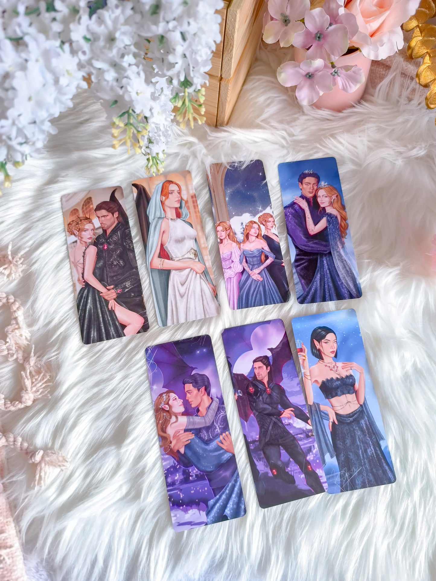 Set de Marcapáginas de las sobrecubiertas de Acotar