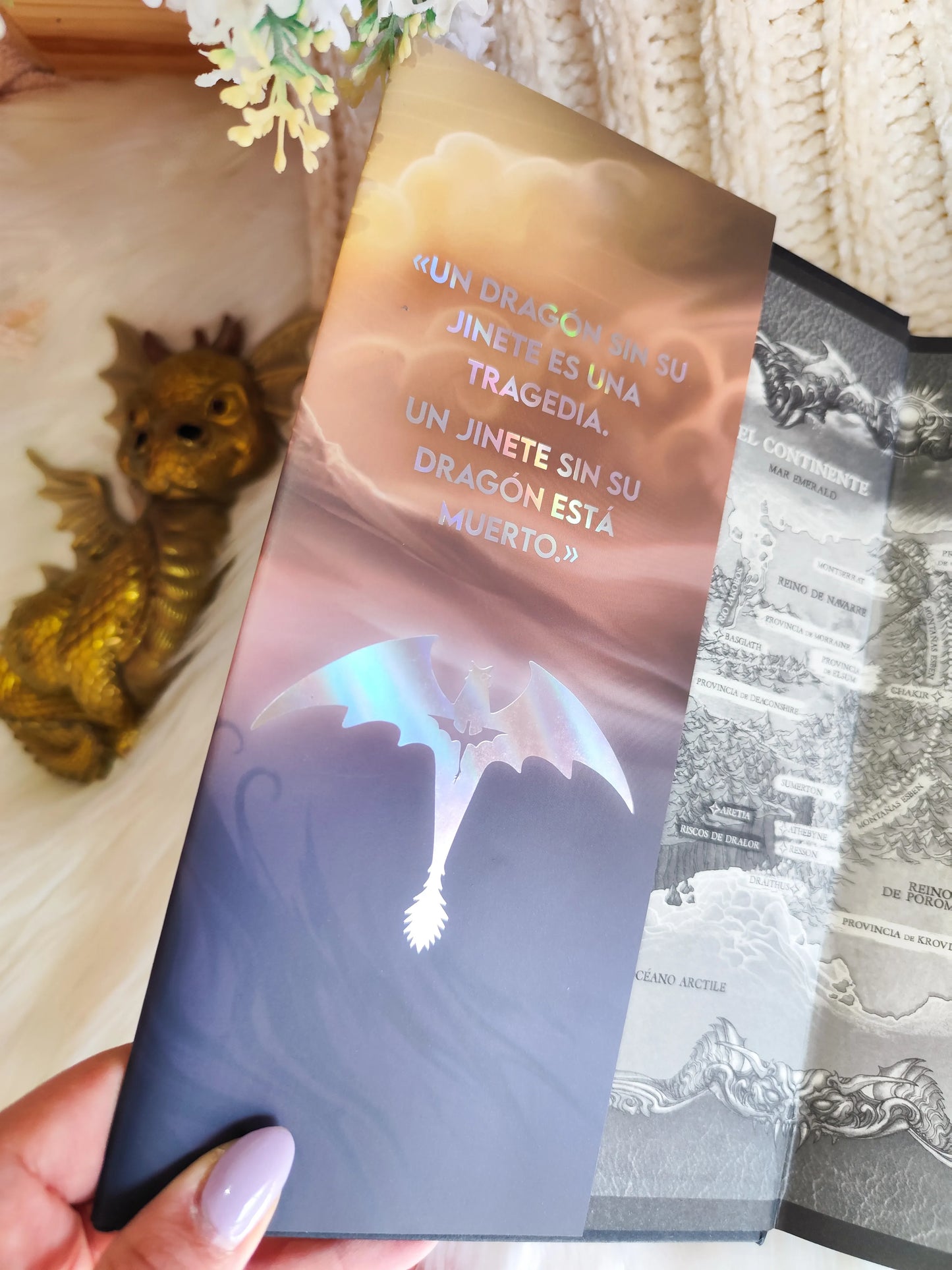 Fourth Wing Dust Jacket Spain Edition