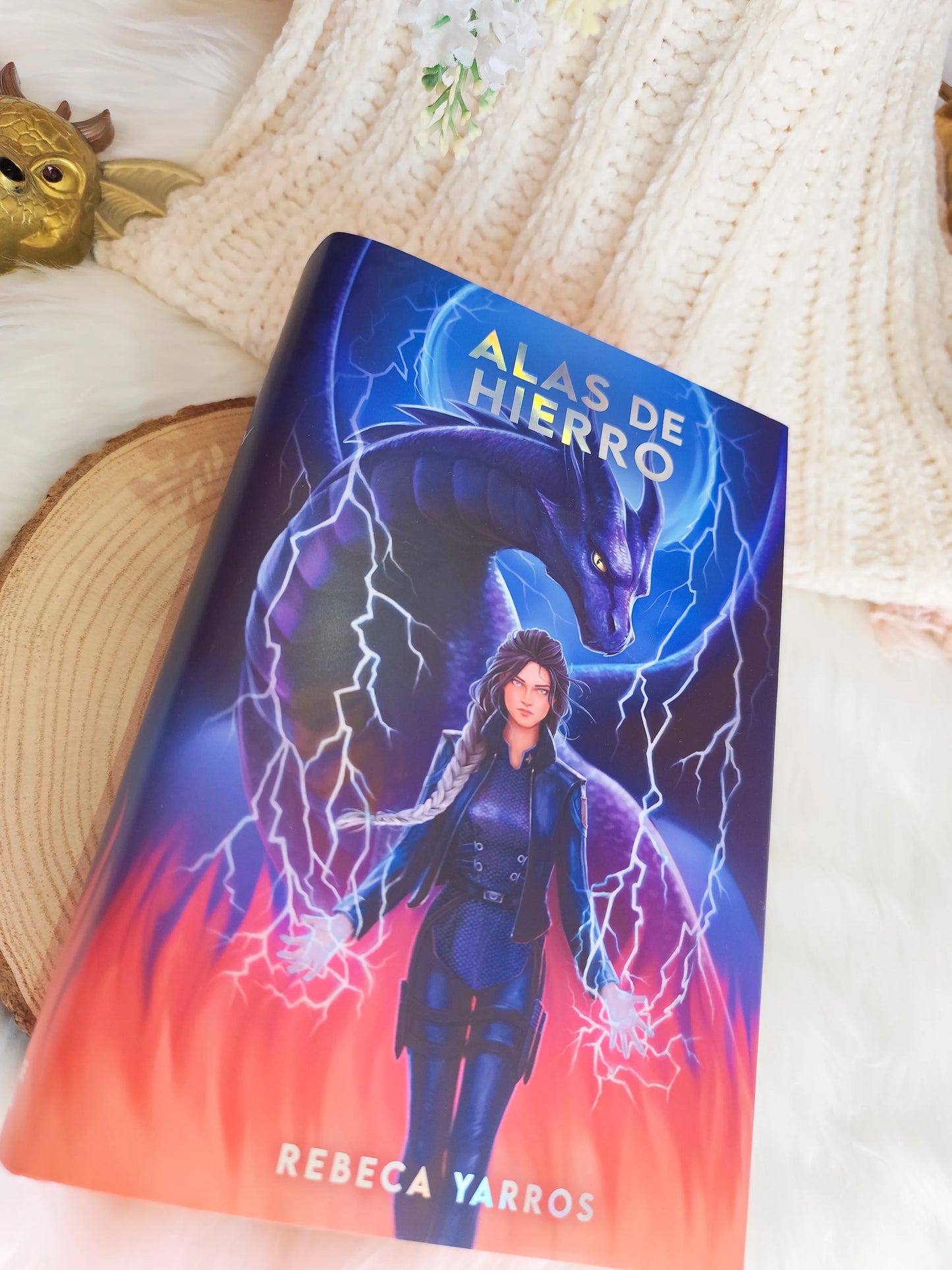 Fourth Wing Dust Jacket Spain Edition