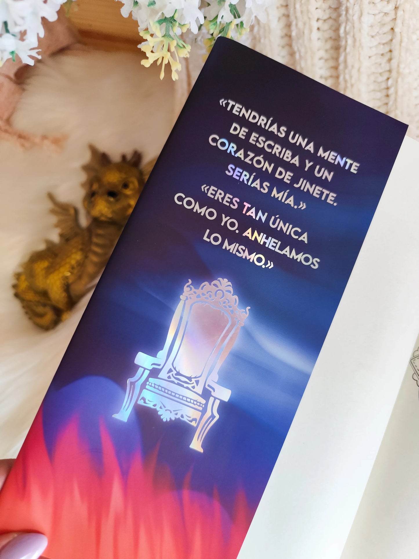 Fourth Wing Dust Jacket Spain Edition