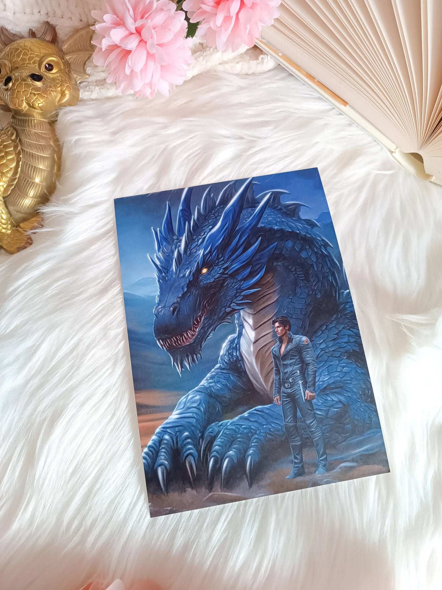 Xaden and Sgaeyl Print - Fourth Wing