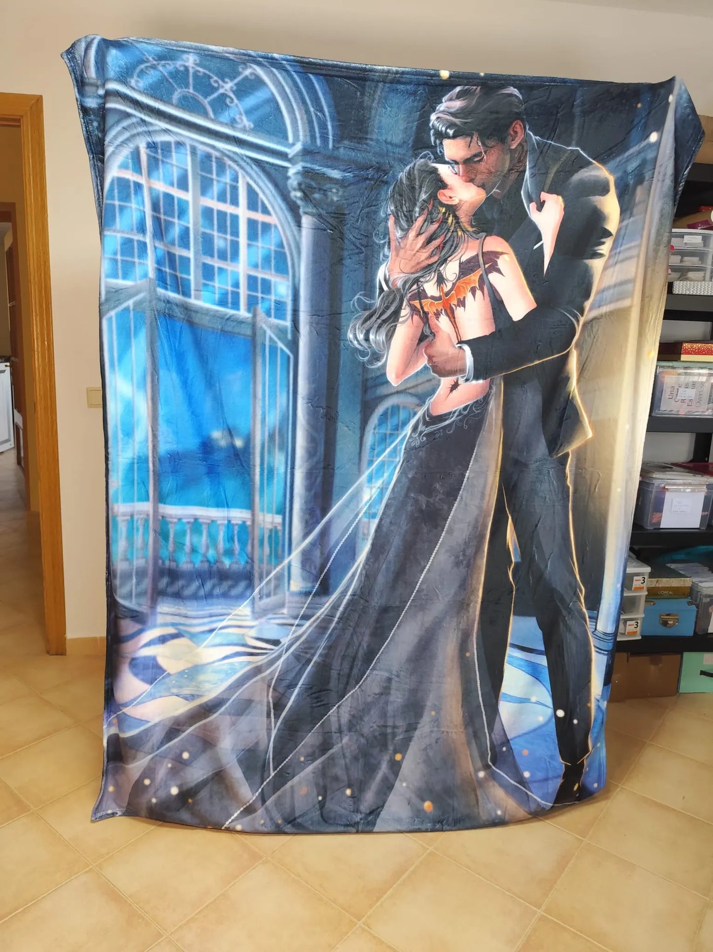 Manta de Violet y Xaden - Alas de Sangre