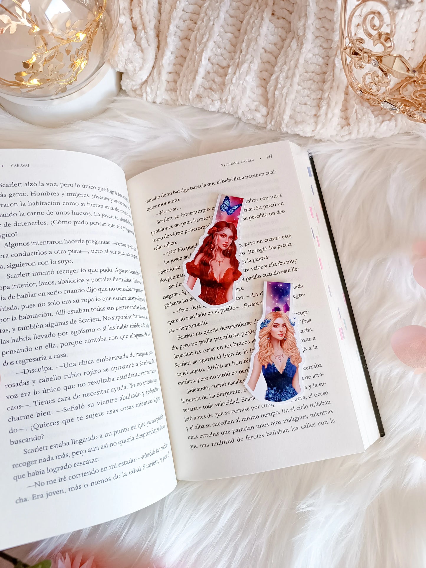 Marcapáginas magnético Donatella - Caraval