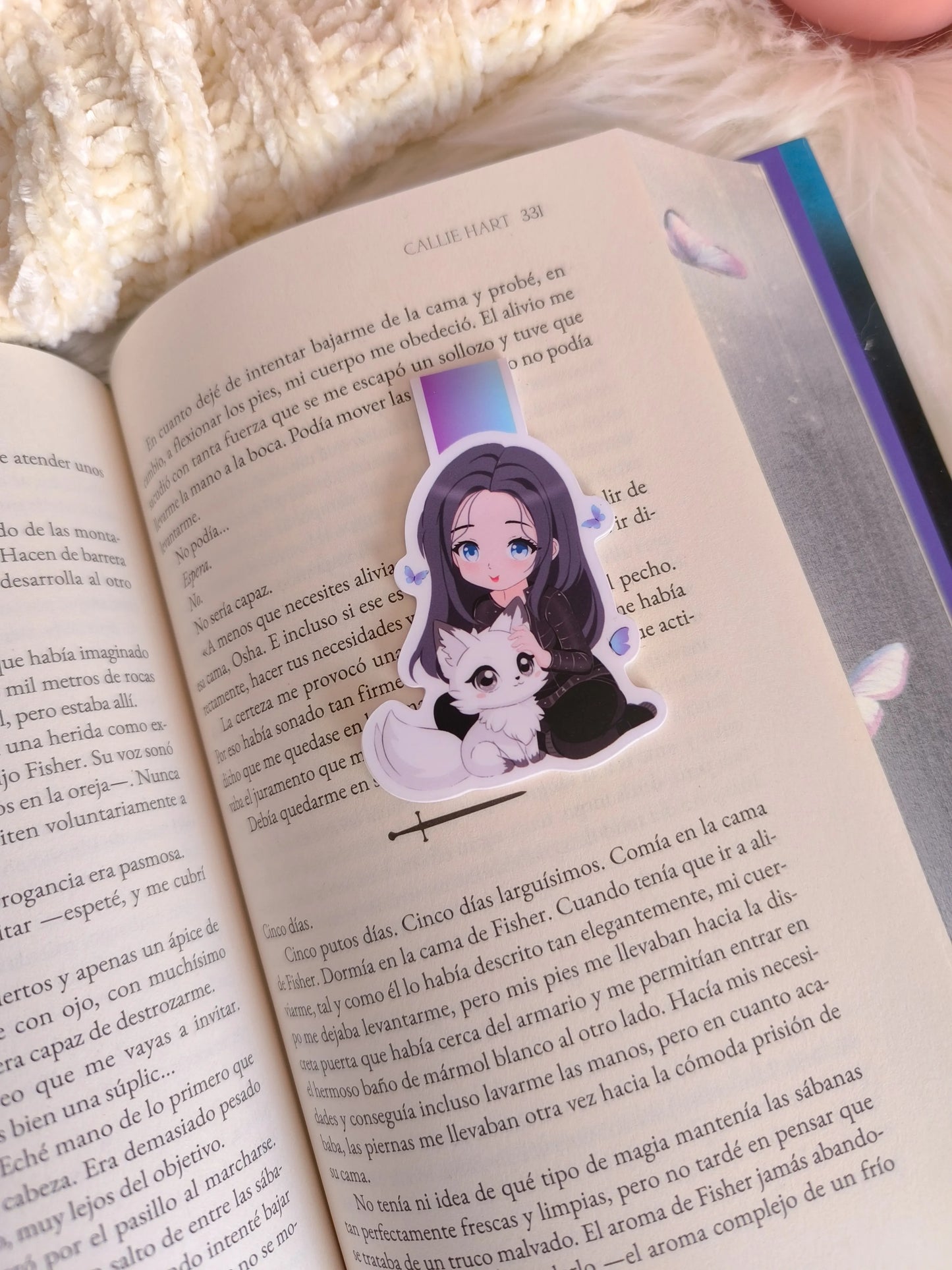Saeris Magnetic bookmark - Quicksilver